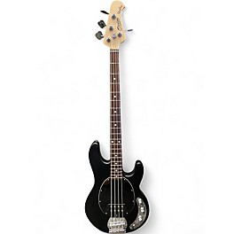 Used Sterling by Music Man StingRay Ray4 Matte Black Electric Bass Guitar