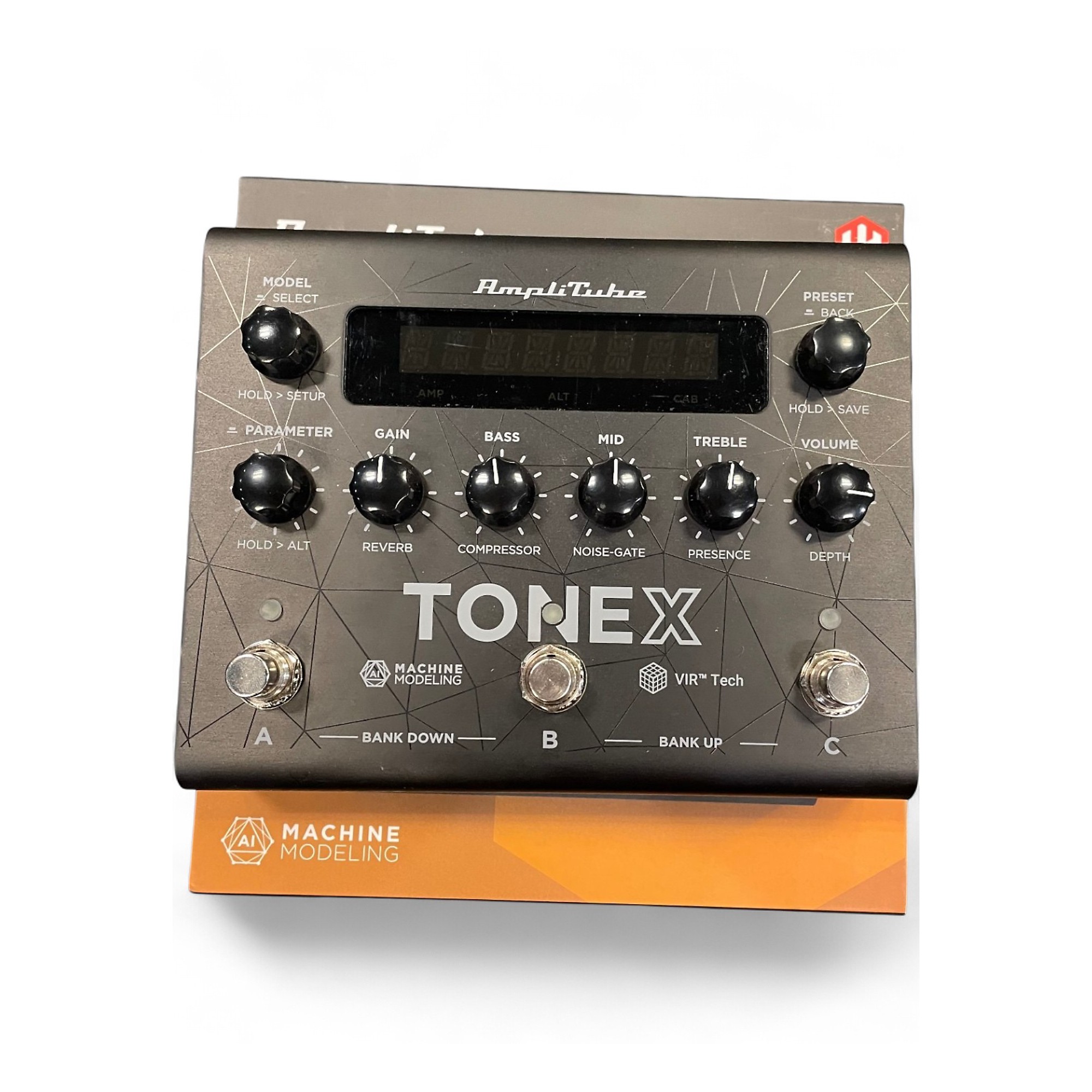 【登録解除済】IK MULTIMEDIA TONEX PEDAL IK Multimedia TONEX AI Modelling Multi-FX XG-PEDAL-TONEX-WHITE