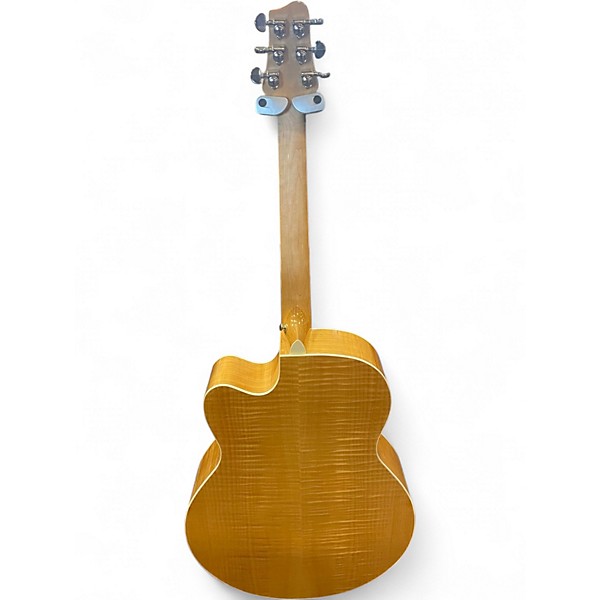 Used Sawtooth STMPL Natural Acoustic Electric Guitar