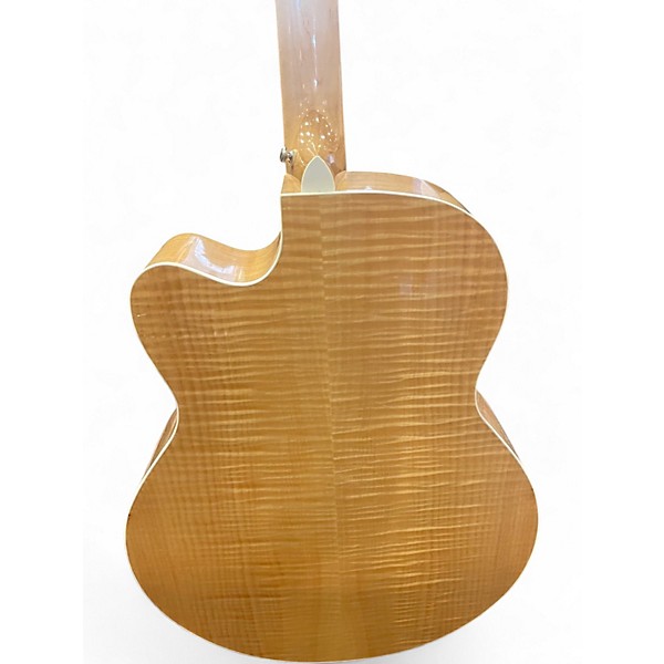 Used Sawtooth STMPL Natural Acoustic Electric Guitar