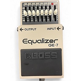 Used BOSS GE7 Equalizer Pedal
