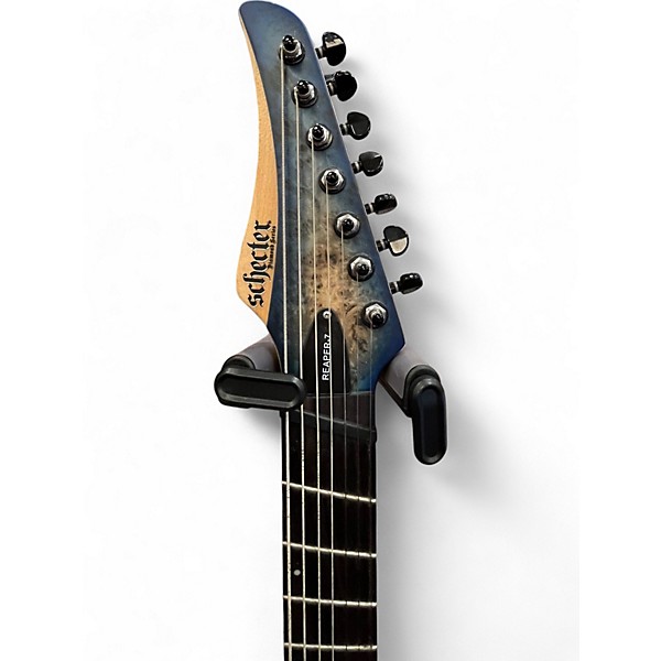 Used Schecter Guitar Research REAPER 7 SKY BURST Solid Body Electric Guitar