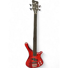 Used Warwick FORTRESS ONE RUBY RED Electric Bass Guitar