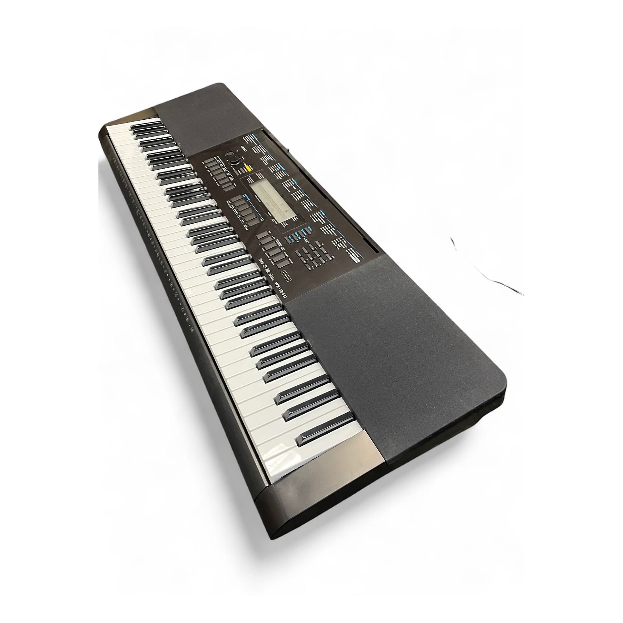 Used Casio WK-245 76-Key Portable Arranger Keyboard