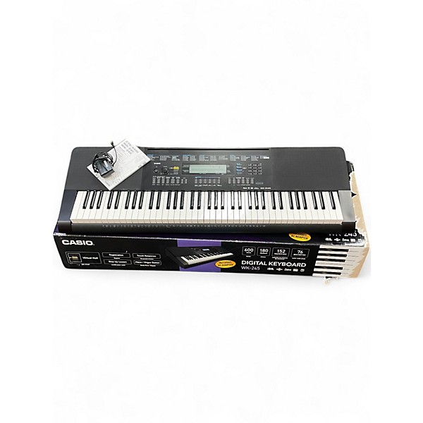 電子ピアノ　casio wk-245 76鍵盤 WK-245 | ベーシックキーボード | 電子楽器 | CASIO