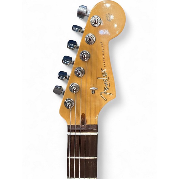 Used Fender American Deluxe Stratocaster Plus 3 Color Sunburst Solid Body Electric Guitar