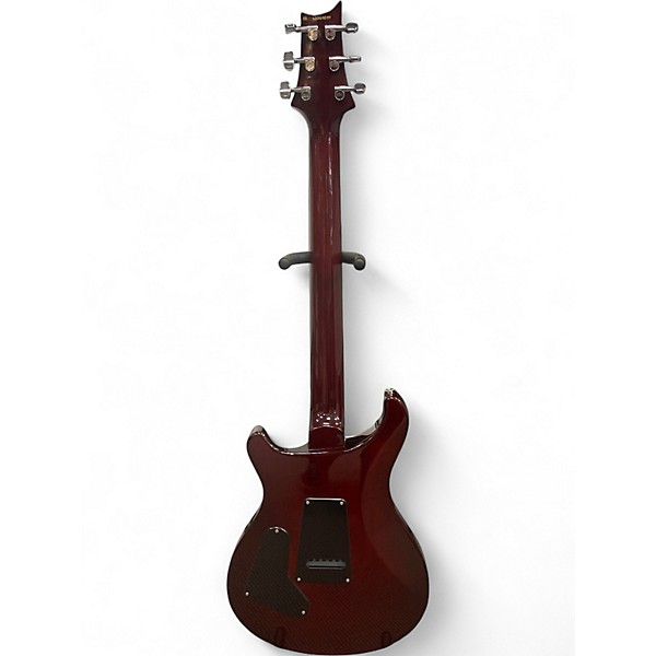 Used 2022 PRS S2 Custom 24-08 FIRE RED BURST Solid Body Electric Guitar