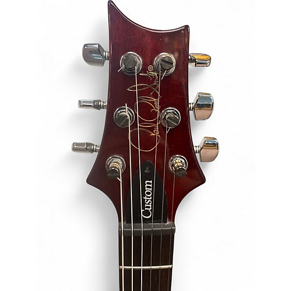 Used 2022 PRS S2 Custom 24-08 FIRE RED BURST Solid Body Electric Guitar