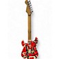 Used EVH Striped Series Frankie striped Solid Body Electric Guitar