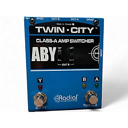 Used Radial Engineering Twin City ABY Bypass Pedal