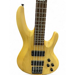 Vintage 1990s ESP LTD B-204SM Natural Electric Bass Guitar