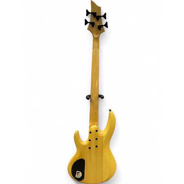 Vintage 1990s ESP LTD B-204SM Natural Electric Bass Guitar