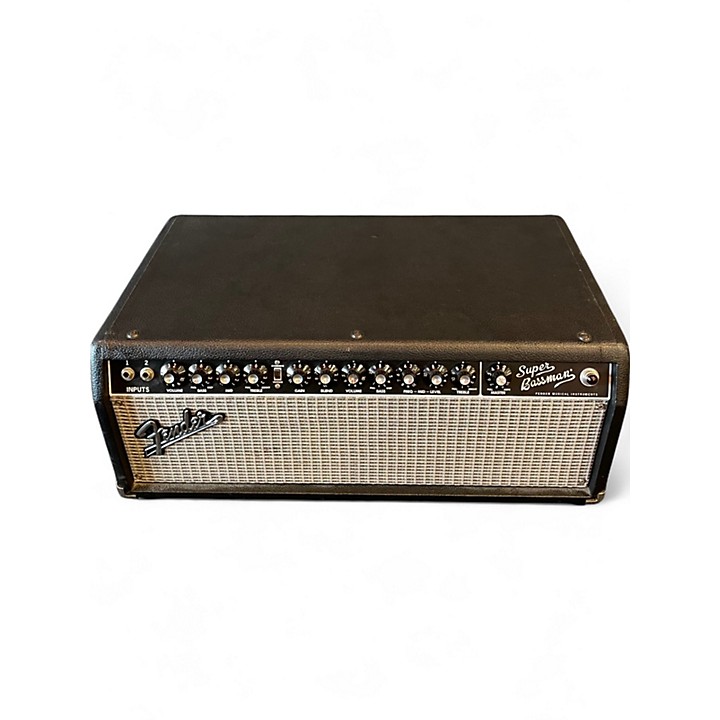 Used Fender Super Bassman 300W Tube Bass Amp Head | Guitar