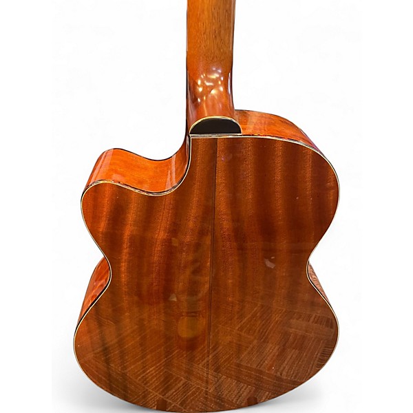 Used Fender GB41SCE Natural Acoustic Bass Guitar