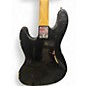 Used Fender Custom Shop 1960s Relic Jazz Bass Black Electric Bass Guitar