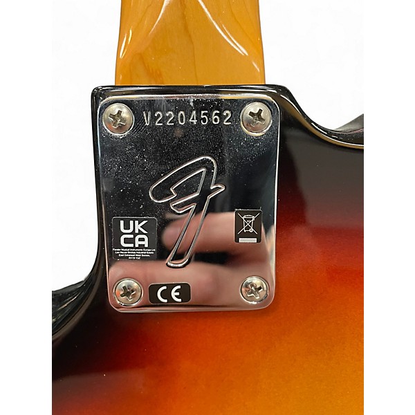 Used 2022 Fender American Vintage II 1966 Jazzmaster 3 Color Sunburst Solid Body Electric Guitar