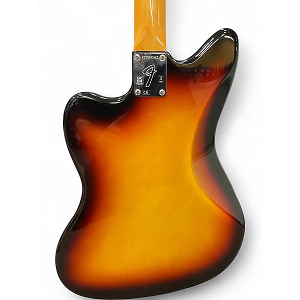 Used 2022 Fender American Vintage II 1966 Jazzmaster 3 Color Sunburst Solid Body Electric Guitar