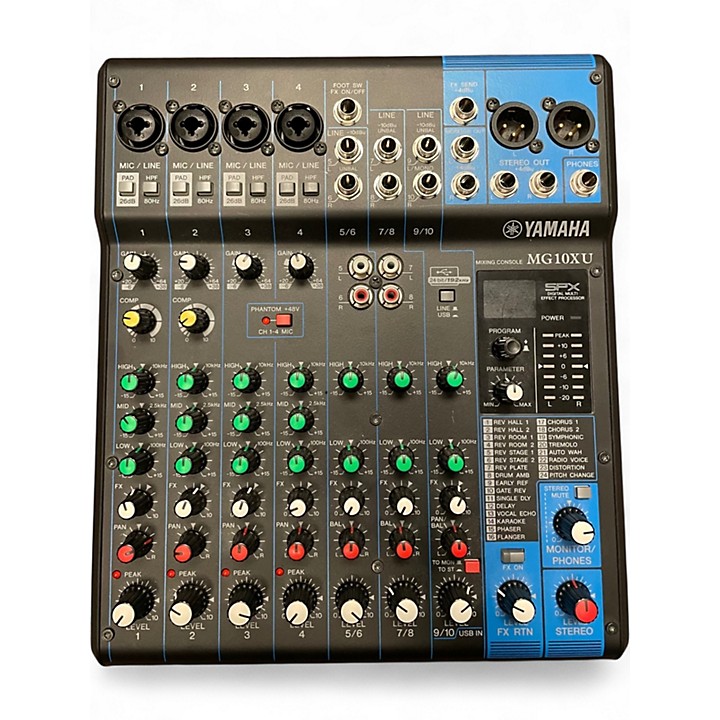 Used Yamaha mg10xu Powered Mixer | Guitar Center
