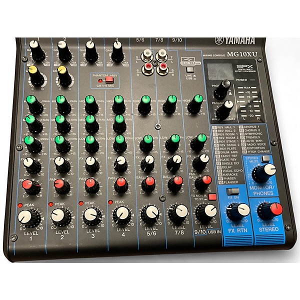 Used Yamaha mg10xu Powered Mixer | Guitar Center