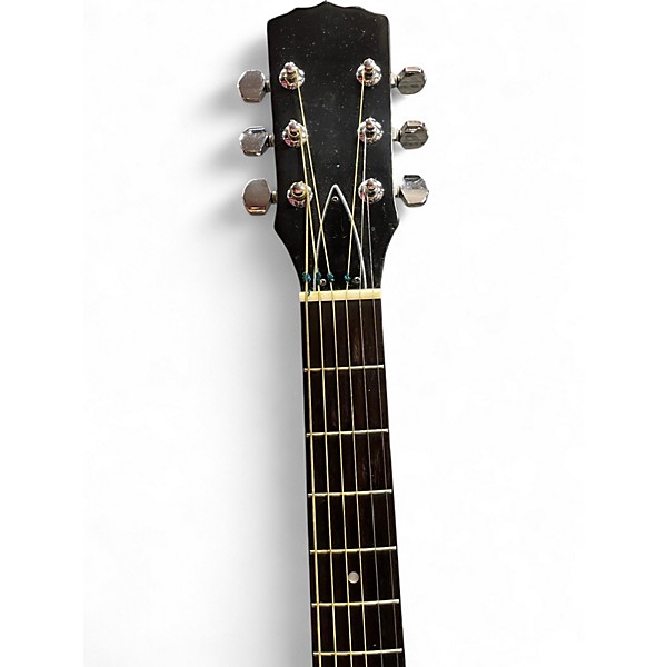 Used 1980s Vega V 244 18 Style Dread with V Neck Natural Acoustic Guitar