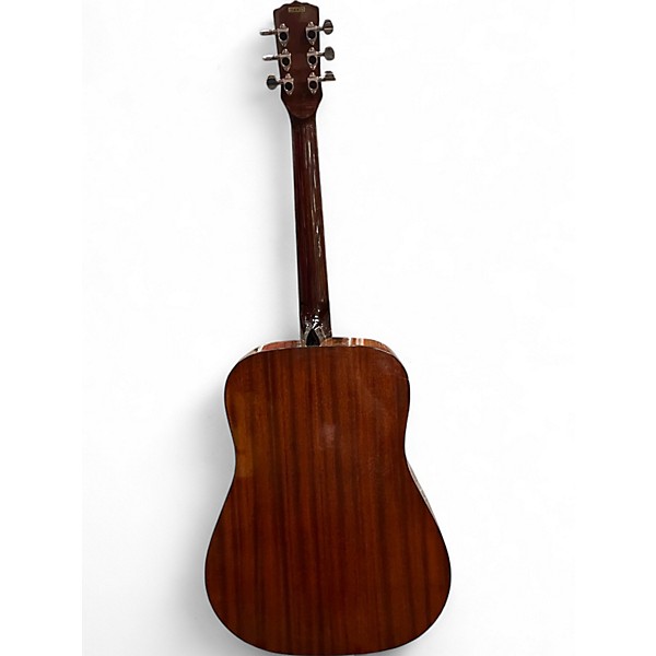 Used 1980s Vega V 244 18 Style Dread with V Neck Natural Acoustic Guitar