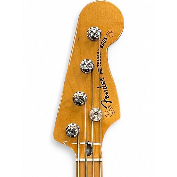 Used 2022 Fender Player Plus Meteora Bass Silverburst Electric Bass Guitar