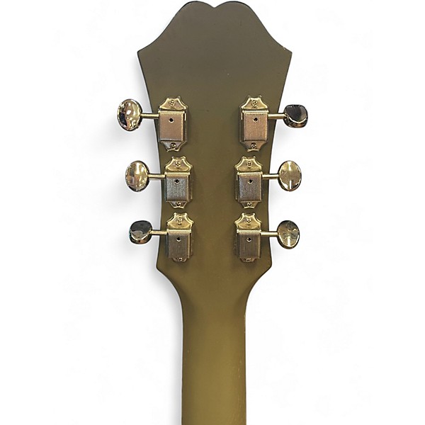 Used Epiphone Casino Hollowbody Olive Green Hollow Body Electric Guitar