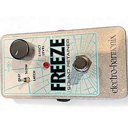 Used Electro-Harmonix Freeze Sound Retainer Compression Effect Pedal