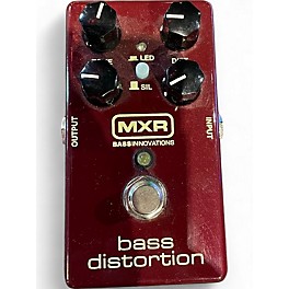 Used MXR BASS DISTORTION Effect Pedal
