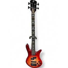 Used Spector EURO 4 CST RED BURST GLOSS Electric Bass Guitar