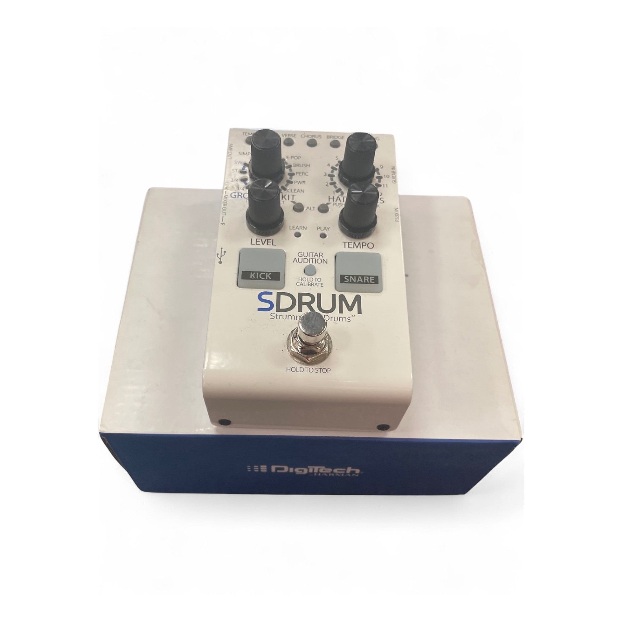 ギター DigiTech / SDRUM Used DigiTech SDRUM Auto-Drummer Pedal | Guitar Center
