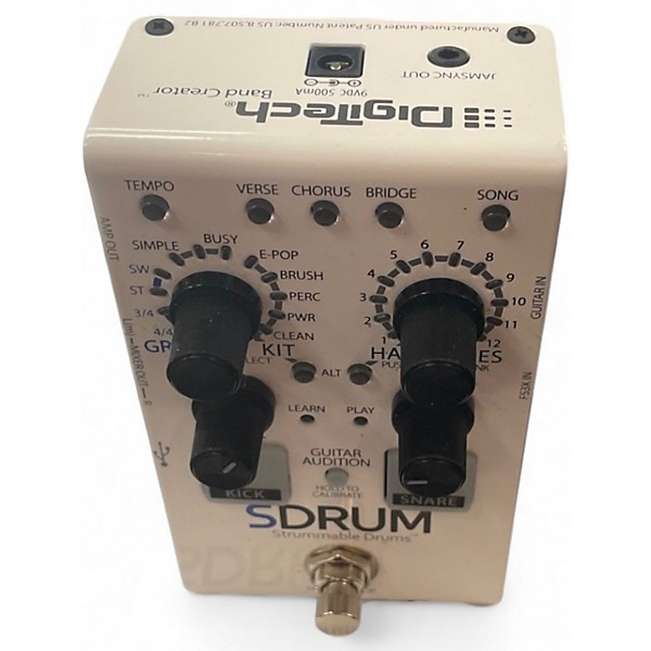 ギター DigiTech / SDRUM Used DigiTech SDRUM Auto-Drummer Pedal | Guitar Center