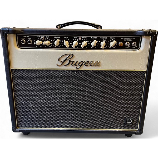 Used Bugera V22 22W 1x12 Tube Guitar Combo Amp