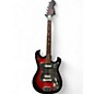 Vintage 1960s Sekova ELECTRIC GUITAR Candy Red Burst Solid Body Electric Guitar thumbnail