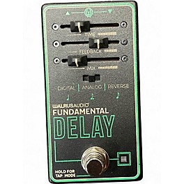 Used Walrus Audio FUNDAMENTAL DELAY Effect Pedal