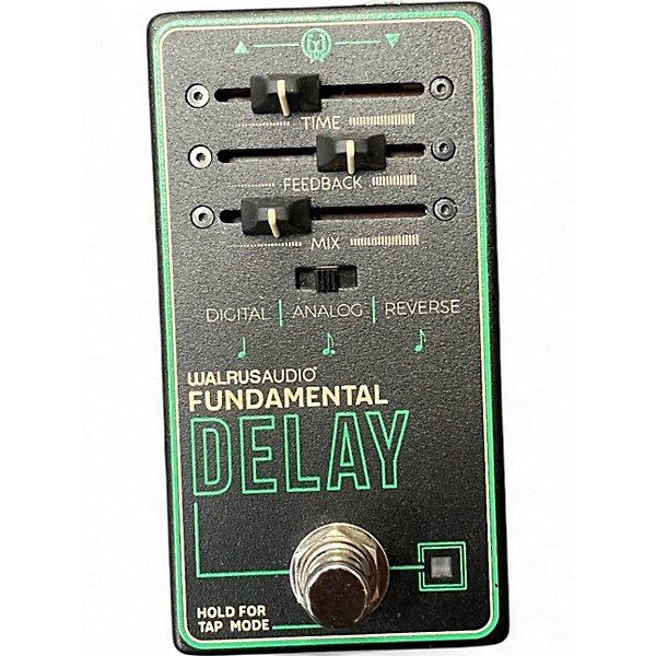 Used Walrus Audio FUNDAMENTAL DELAY Effect Pedal