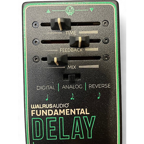 Used Walrus Audio FUNDAMENTAL DELAY Effect Pedal