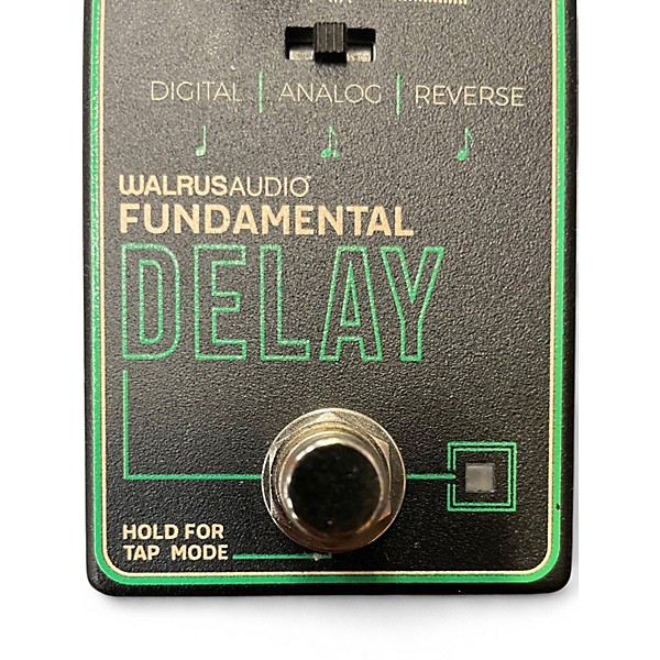 Used Walrus Audio FUNDAMENTAL DELAY Effect Pedal