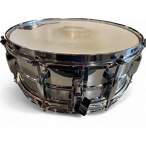 Used Pearl 14in MIRROR CHROME STEEL Drum