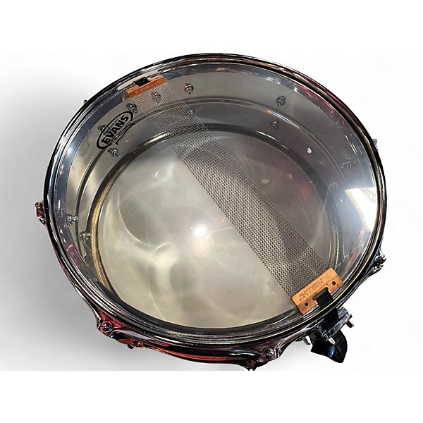 Used Pearl 14in MIRROR CHROME STEEL Drum