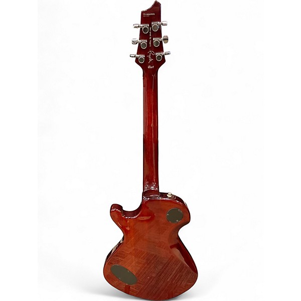 Used Cort PAGELLI PAG1 ORANGE BURST Solid Body Electric Guitar