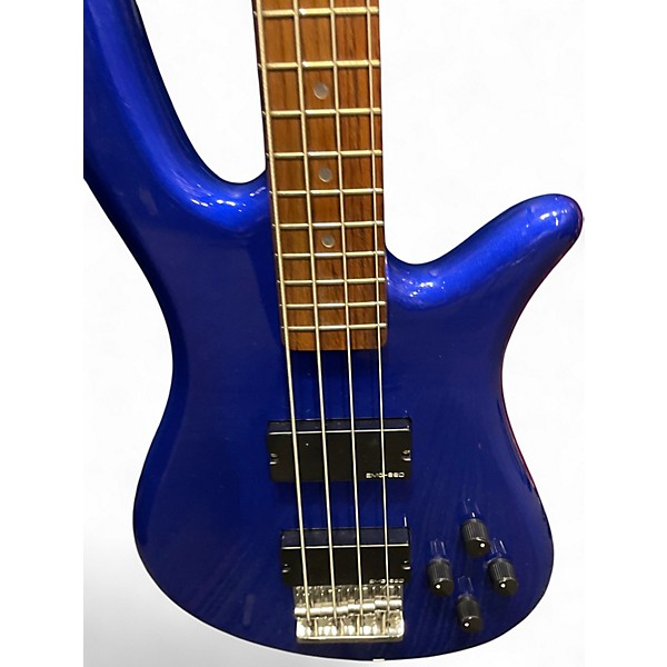 Used Spector Performer 4 Blue Electric Bass Guitar