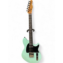 Used Custom Build WOLFE SATIN Seafoam Green Solid Body Electric Guitar