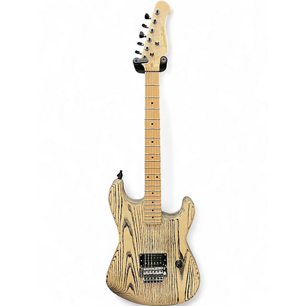 Used Custom Build LONGHORN OPEN GRAIN Solid Body Electric Guitar