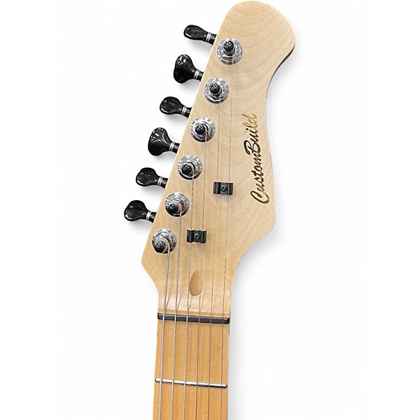 Used Custom Build LONGHORN OPEN GRAIN Solid Body Electric Guitar