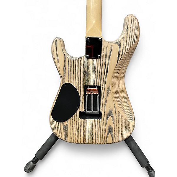 Used Custom Build LONGHORN OPEN GRAIN Solid Body Electric Guitar