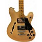 Used 2021 Squier Classic Vibe Starcaster Natural Hollow Body Electric Guitar
