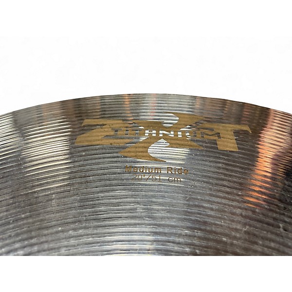 Used Zildjian 20in ZXT Titanium Medium Ride Cymbal 40 | Guitar Center