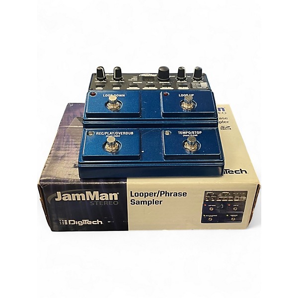 Used DigiTech JML Jam Man Looper Phrase Sampler Pedal