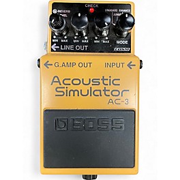Used BOSS AC3 Acoustic Simulator Effect Pedal
